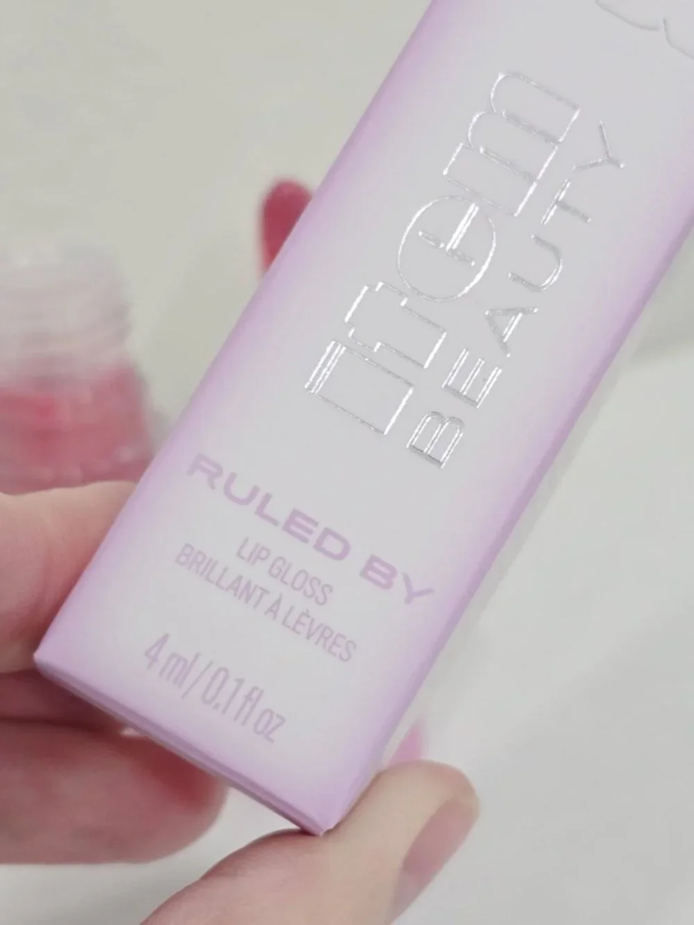 Item Beauty ✦ Ruled By Lip Gloss ✦ Moon High‑Shine Vegan Non‑Sticky Pink 4ml NWT